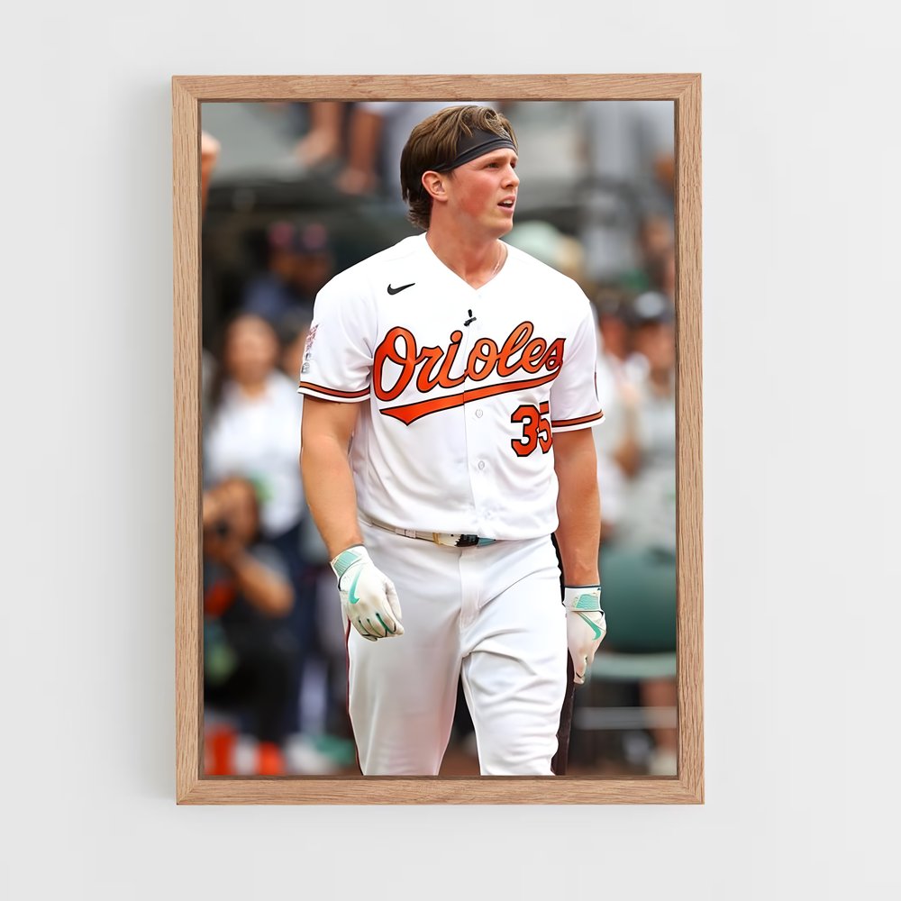 Poster Adley en Action – affiche Baseball (vue 4)